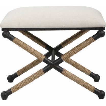 Firth Small Bench by Uttermost. Made from unique in a coastal style.