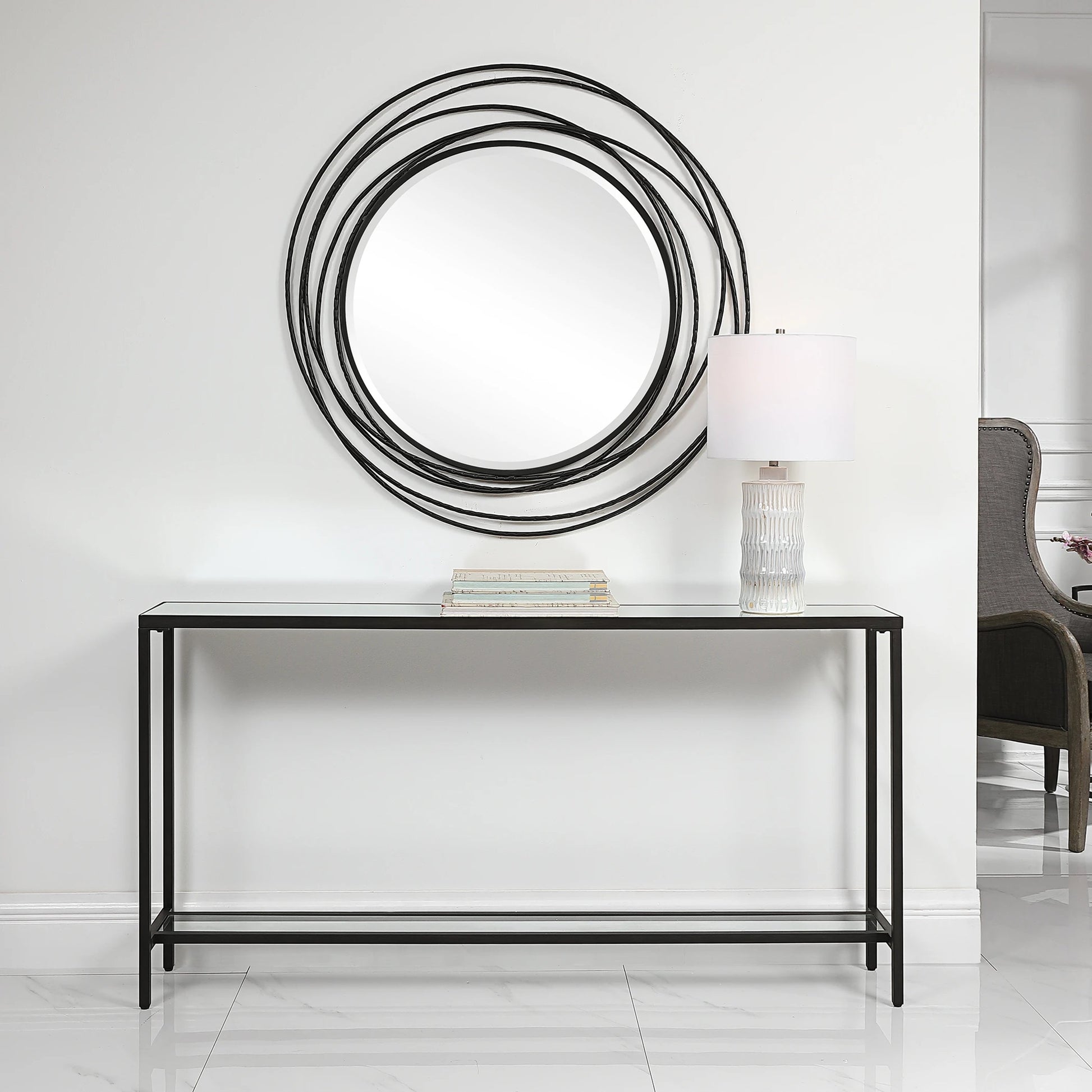 Hayley Console Table by Uttermost. Made from unique in a modern style.