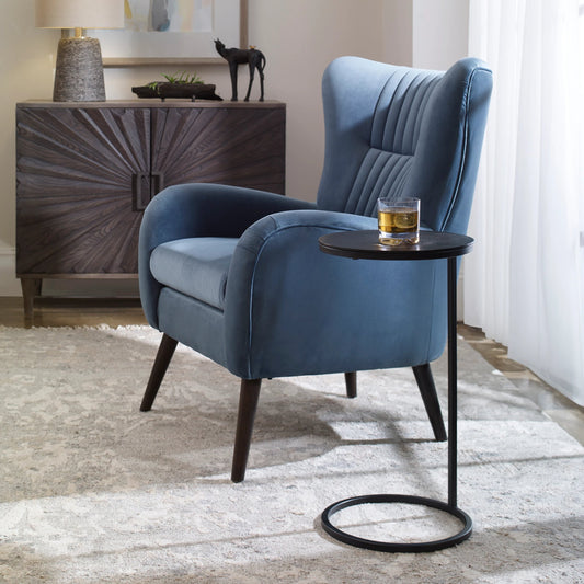 Brunei Accent Table by Uttermost. Made from iron, aluminum in a modern style.