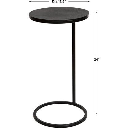 Brunei Accent Table by Uttermost. Made from iron, aluminum in a modern style.