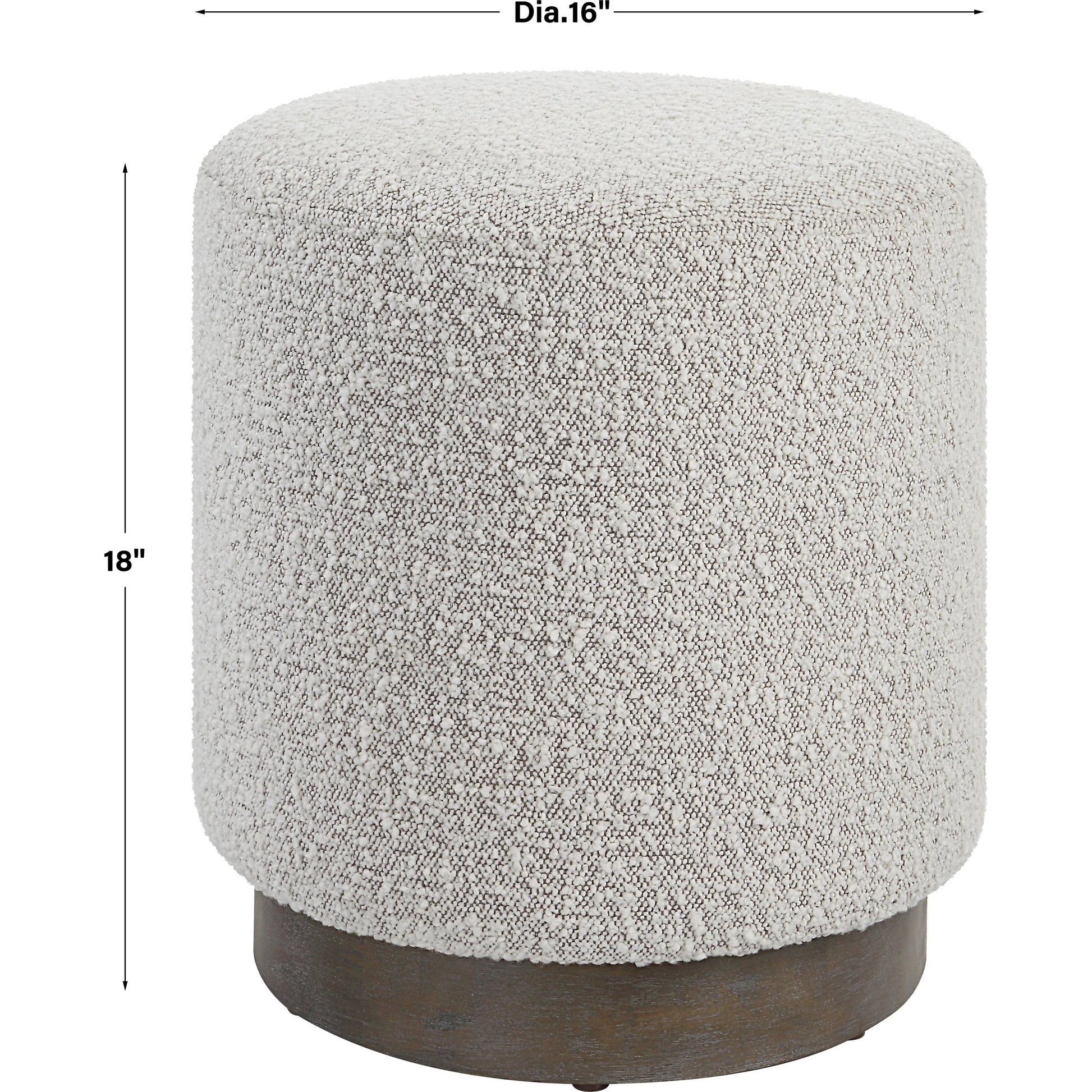 Avila Ottoman by Uttermost. Made from unique in a transitional style.
