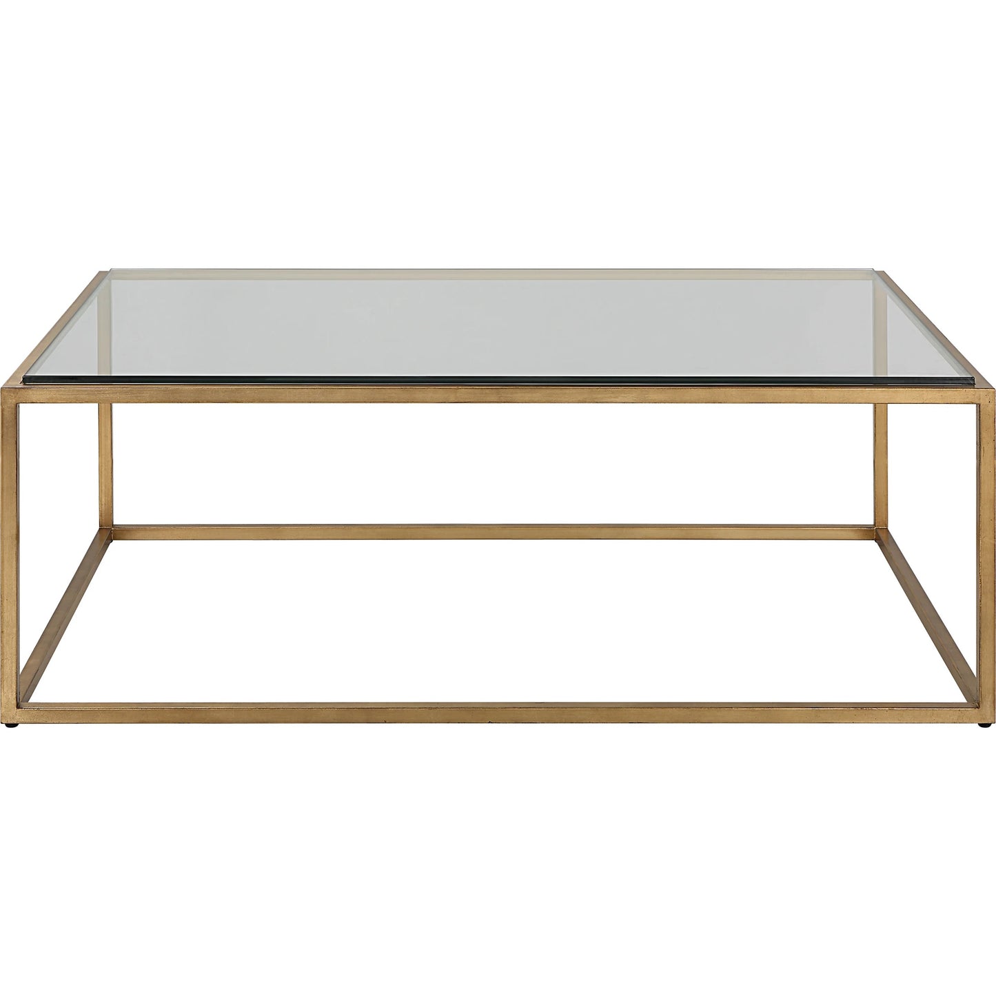 002 SI-1923710 | Additional Silo | Bravura Coffee Table by Uttermost. Made from iron, tempered glass in a modern style.