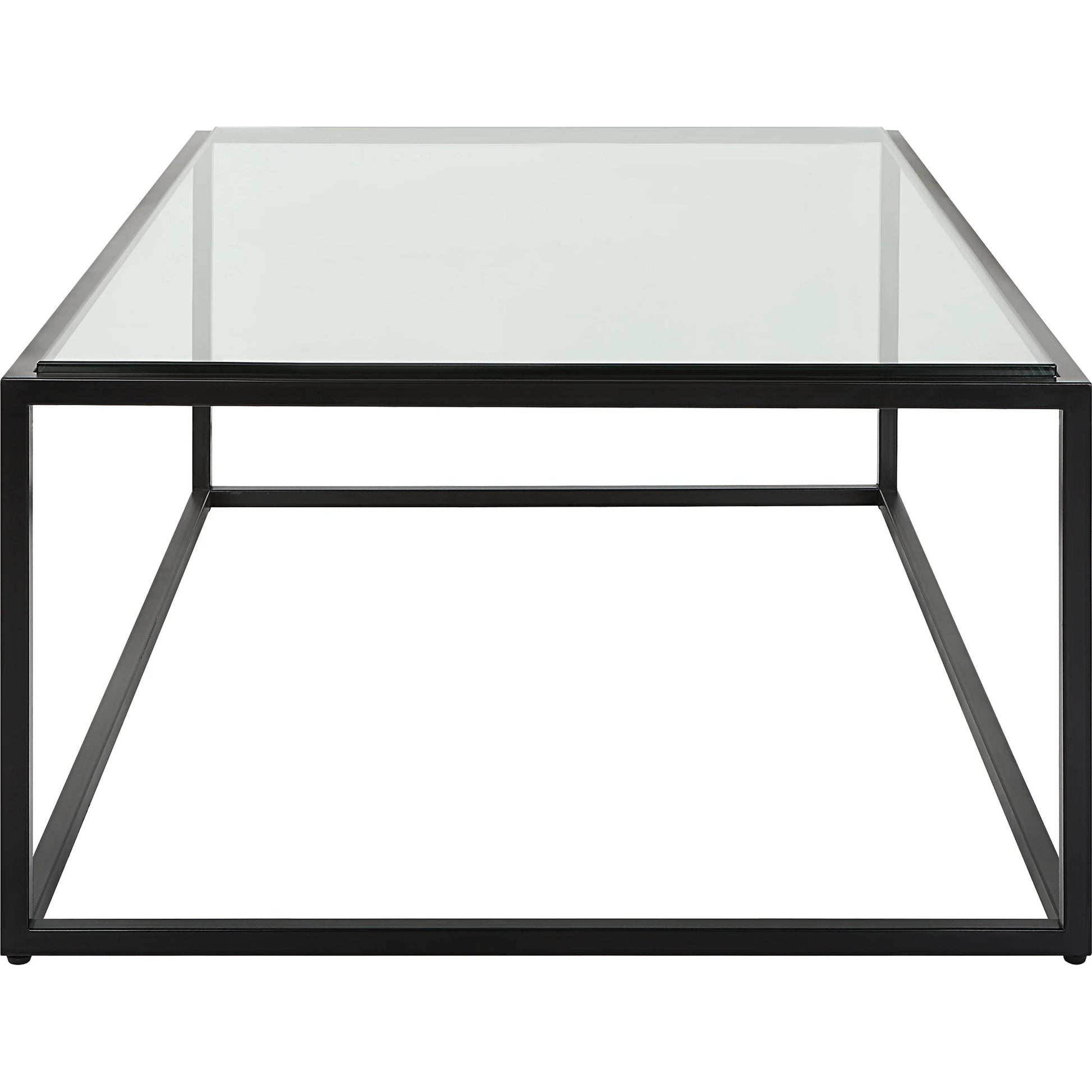 Bravura Coffee Table by Uttermost. Made from iron, tempered glass in a modern style.