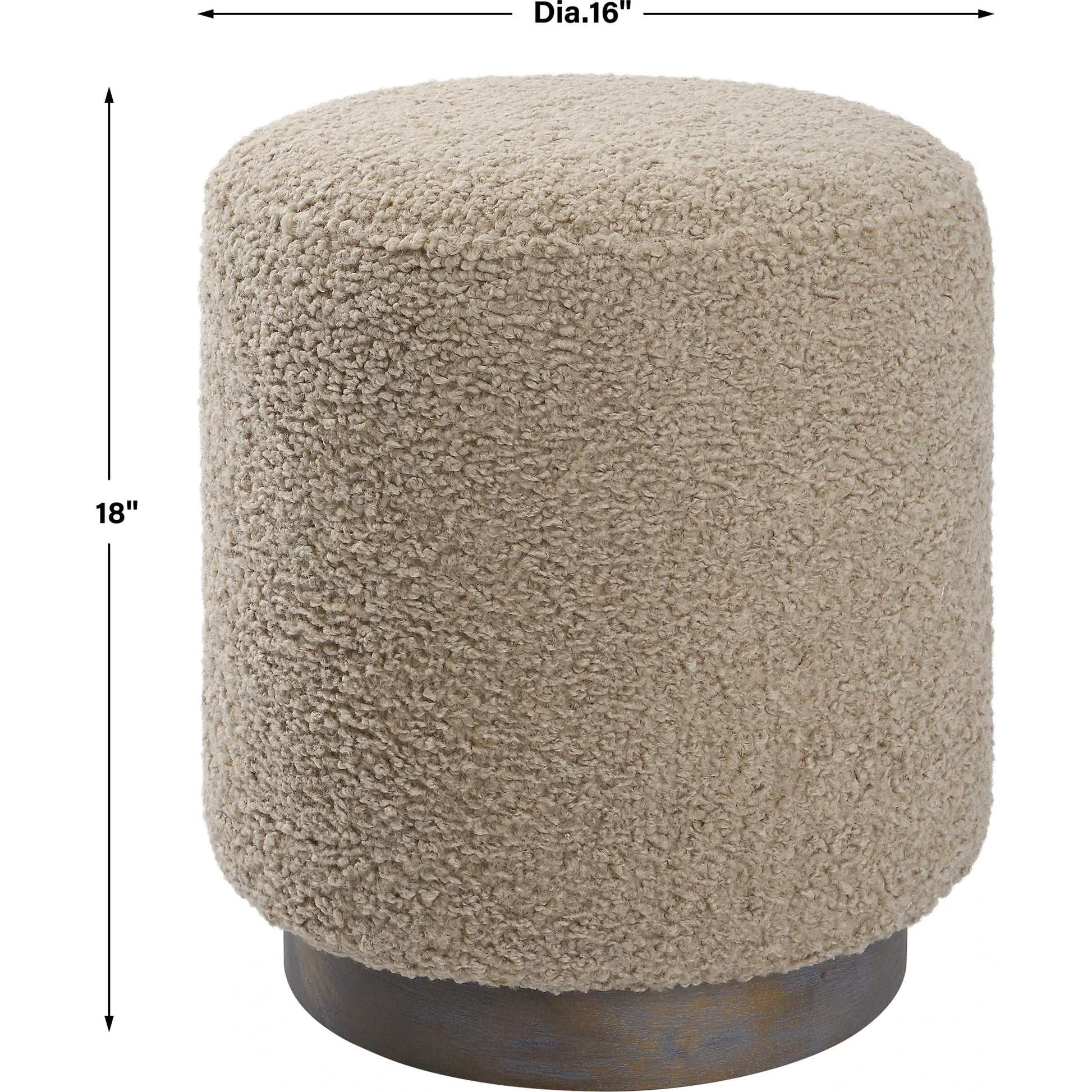 Avila Ottoman by Uttermost. Made from unique in a transitional style.