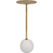 Gimlet Drink Table by Uttermost. Made from metal, marble, solid brass in a modern style.