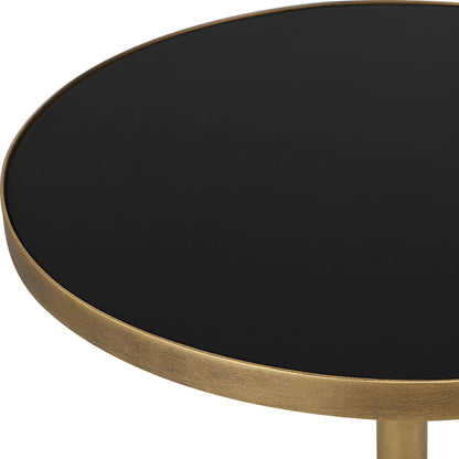 Comet Accent Table by Uttermost in bronze. Made from unique in a modern style.