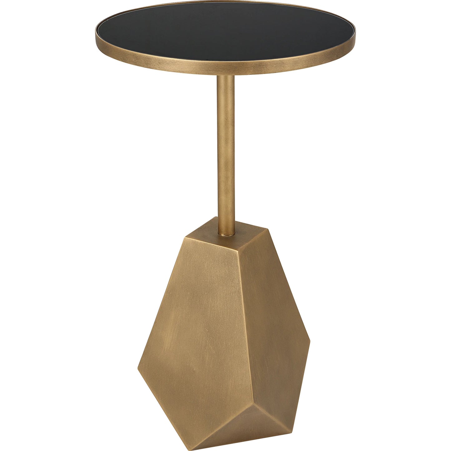 000 SI-1923719 | Primary Silo | Comet Accent Table by Uttermost in bronze. Made from unique in a modern style.