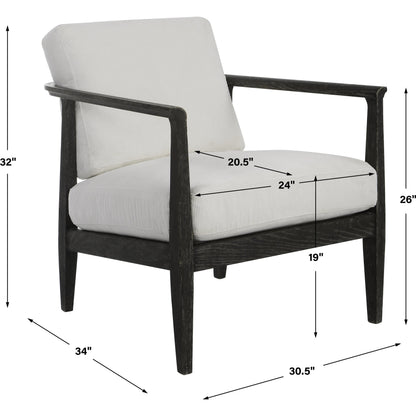 Brunei Chair by Uttermost. Made from unique in a modern style.