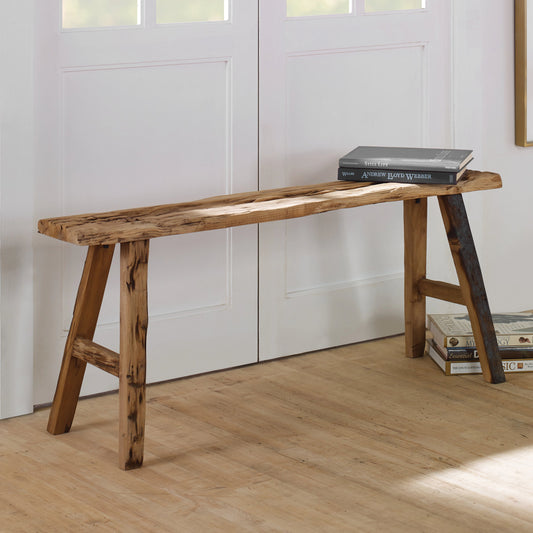 Paddock Bench by Uttermost. Made from unique in a rustic style.