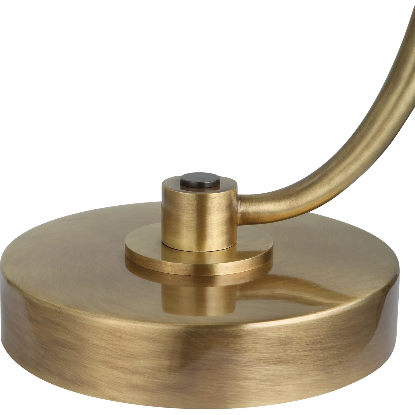 010 SI-1923726 | Closeup | Waveney Drink Table by Uttermost. Made from iron, crystal in a modern style.