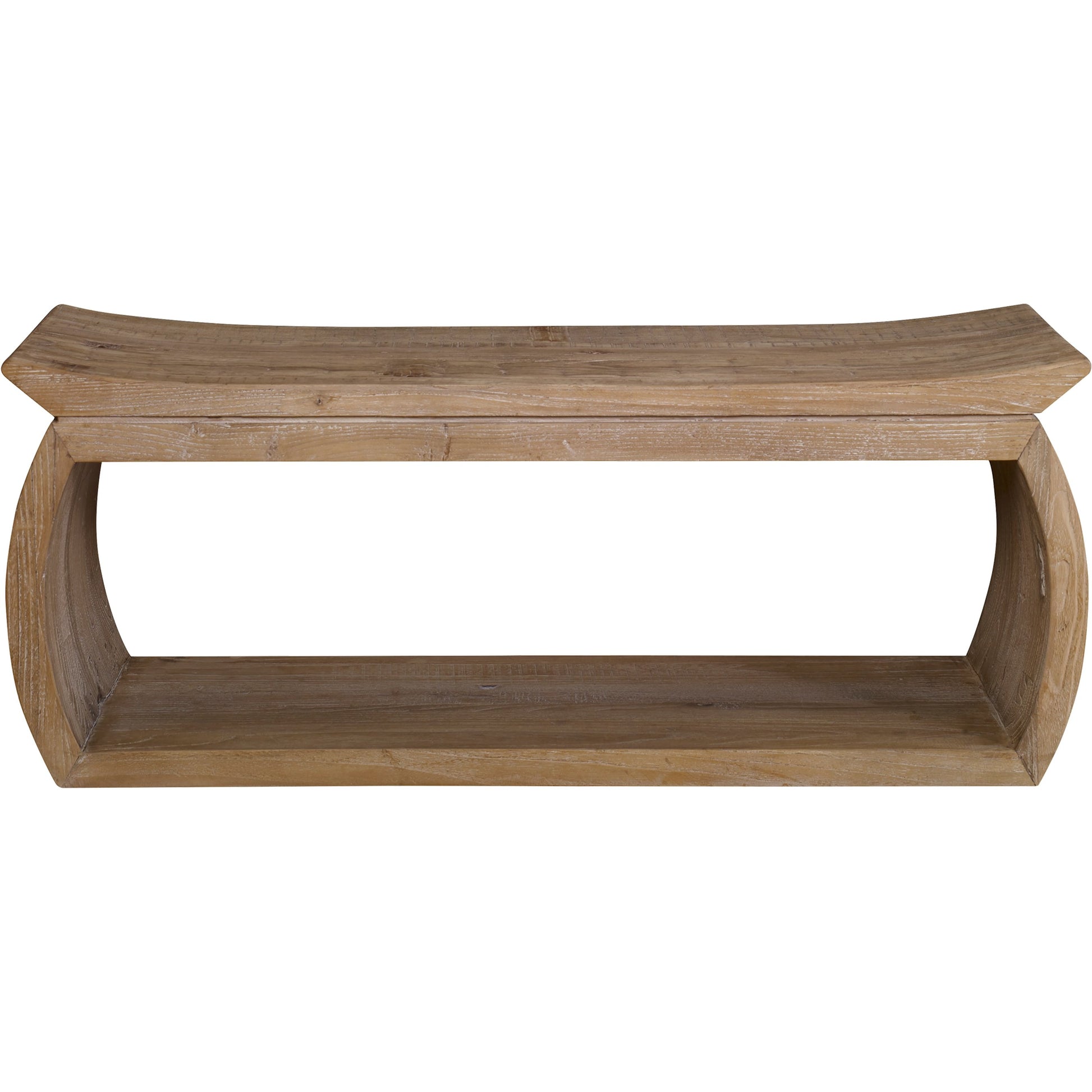 Connor Bench by Uttermost. Made from reclaimed elm in a modern style.