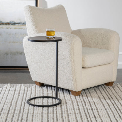 Brunei Accent Table by Uttermost. Made from iron, aluminum in a modern style.