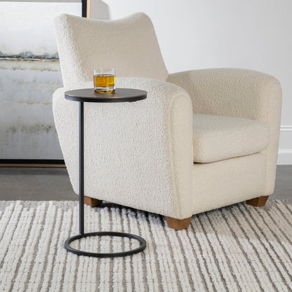 Brunei Accent Table by Uttermost. Made from iron, aluminum in a modern style.
