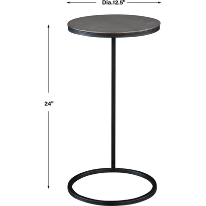 Brunei Accent Table by Uttermost. Made from iron, aluminum in a modern style.