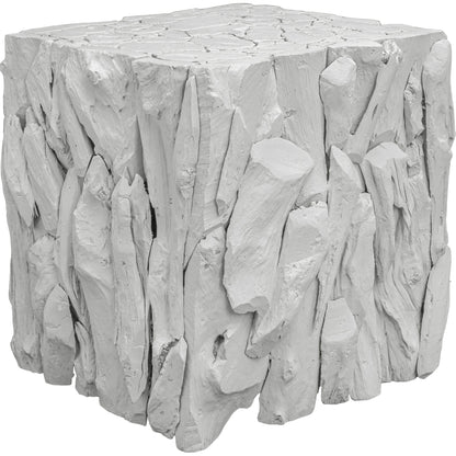 Teak Root Bunching Cube by Uttermost. Made from teak wood in a cottage & farmhouse style.