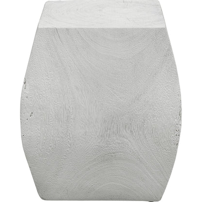 Grove Accent Stool by Uttermost. Made from suar wood in a modern style.