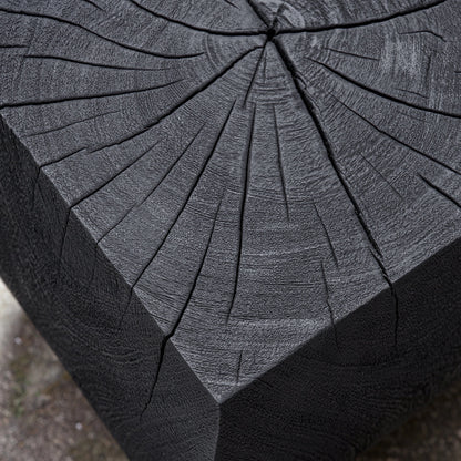 Grove Accent Stool by Uttermost. Made from suar wood in a modern style.