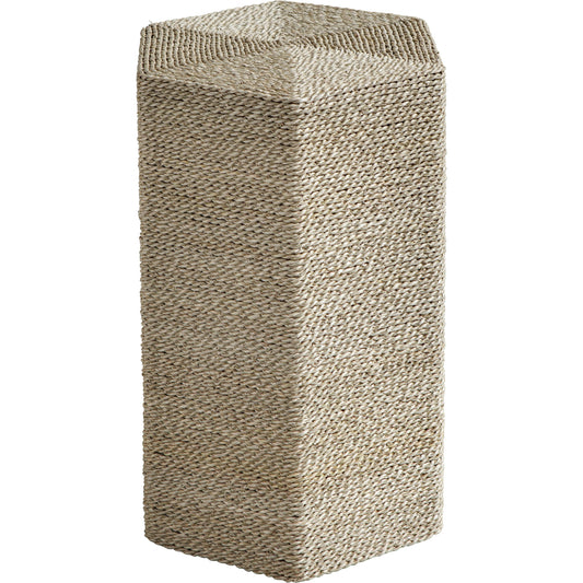 Sea Braid Accent Table by Uttermost. Made from mahogany, plywood, seagrass in a cottage & farmhouse style.