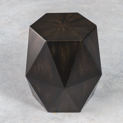 Volker Accent Table by Uttermost. Made from java mix wood, mdf, veneer in a modern style.