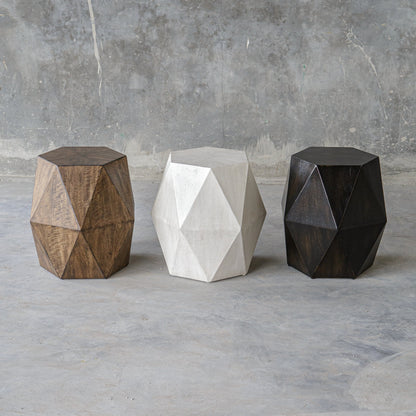 Volker Accent Table by Uttermost. Made from java mix wood, mdf, veneer in a modern style.