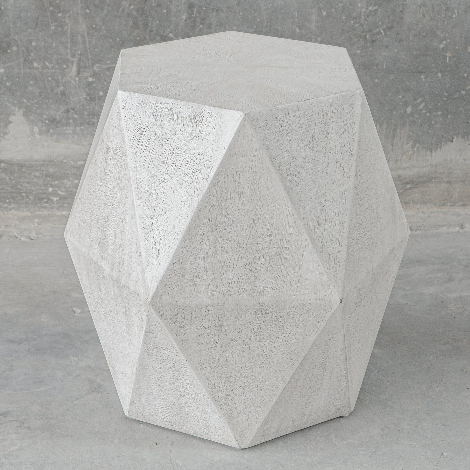 Volker Accent Table by Uttermost. Made from java mix wood, mdf, veneer in a modern style.