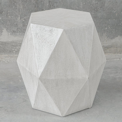 Volker Accent Table by Uttermost. Made from java mix wood, mdf, veneer in a modern style.