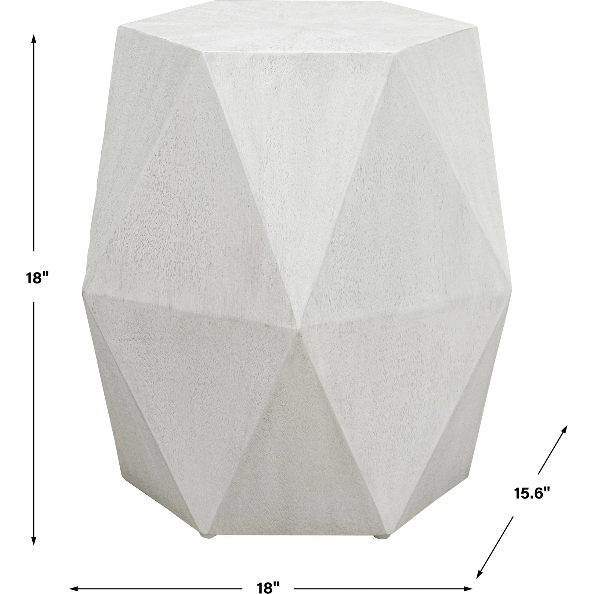 Volker Accent Table by Uttermost. Made from java mix wood, mdf, veneer in a modern style.