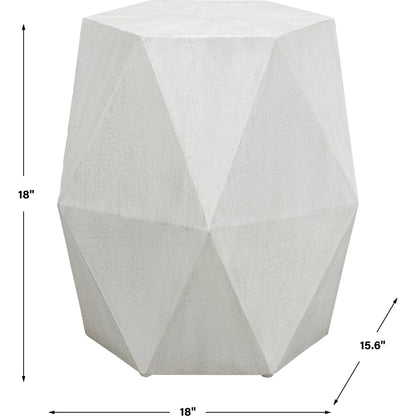 Volker Accent Table by Uttermost. Made from java mix wood, mdf, veneer in a modern style.
