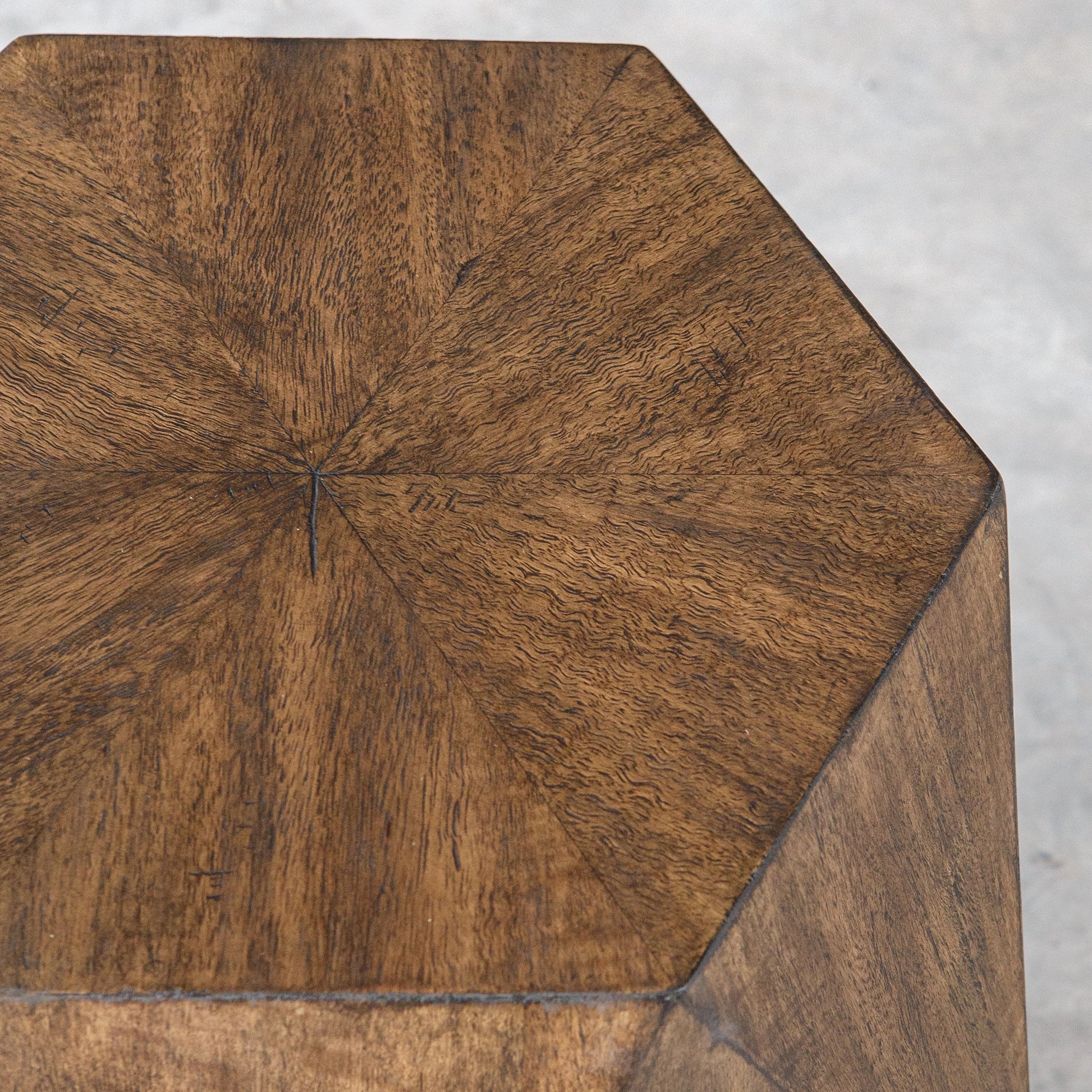 Volker Accent Table by Uttermost. Made from java mix wood, mdf, veneer in a modern style.