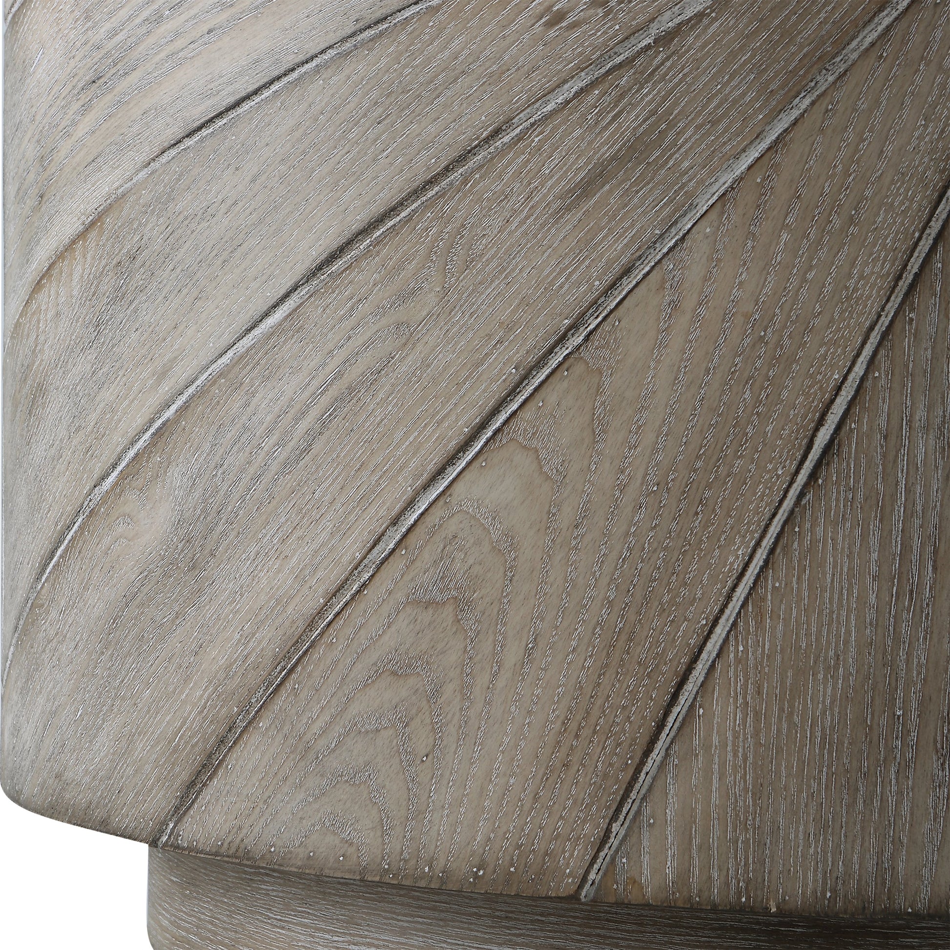 Starshine Side Table by Uttermost in gray. Made from firwood, mdf in a modern style.