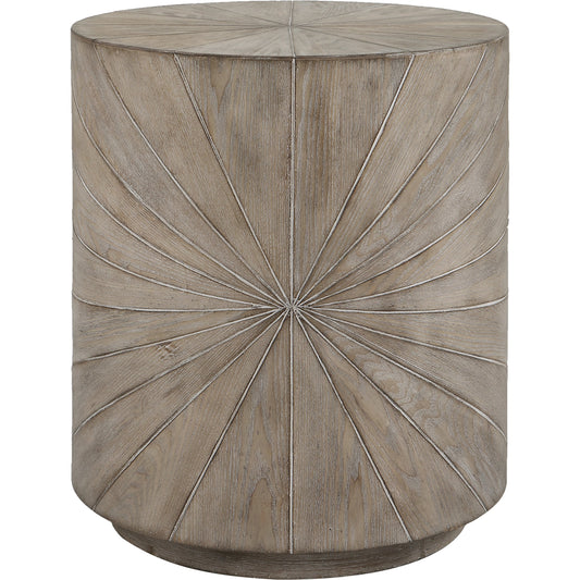Starshine Side Table by Uttermost in gray. Made from firwood, mdf in a modern style.