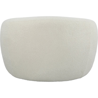 Capra Swivel Chair by Uttermost in multi. Made from fabric, foam, plywood, stainless steel in a modern style.