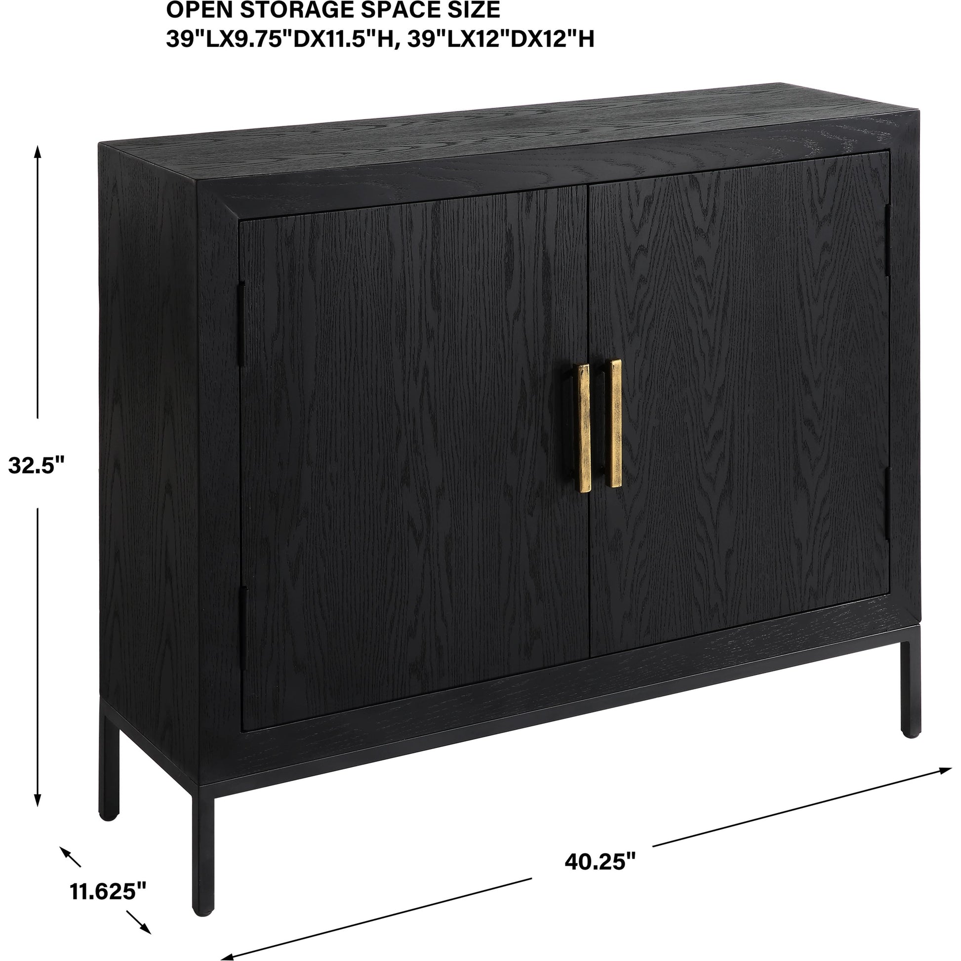Front Range 2 Door Cabinet by Uttermost. Made from unique in a transitional style.