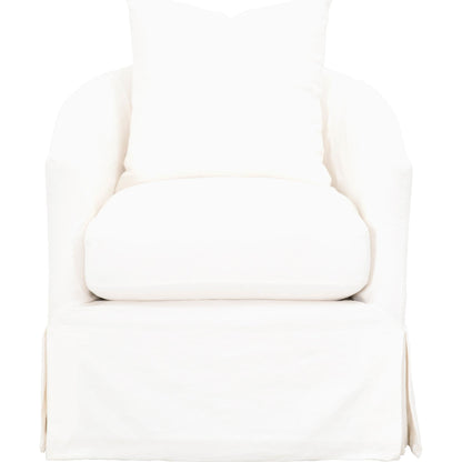Faye Slipcover Swivel Club Chair by Essentials For Living. Made from unique in a transitional style.