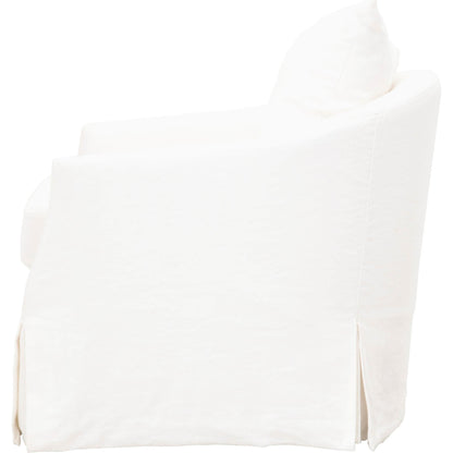 Faye Slipcover Swivel Club Chair by Essentials For Living. Made from unique in a transitional style.