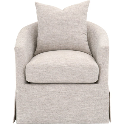 Faye Slipcover Swivel Club Chair by Essentials For Living. Made from unique in a transitional style.