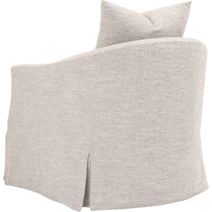 Faye Slipcover Swivel Club Chair by Essentials For Living. Made from unique in a transitional style.