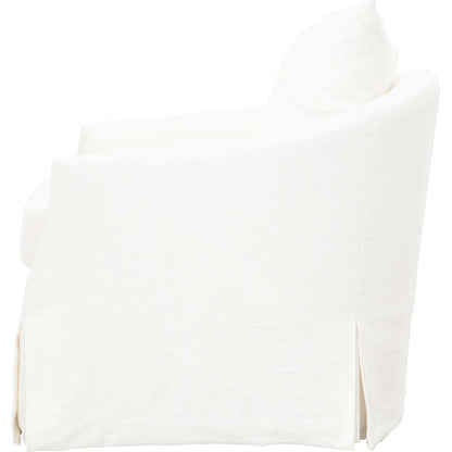 Faye Slipcover Swivel Club Chair by Essentials For Living. Made from unique in a transitional style.