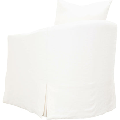 Faye Slipcover Swivel Club Chair by Essentials For Living. Made from unique in a transitional style.