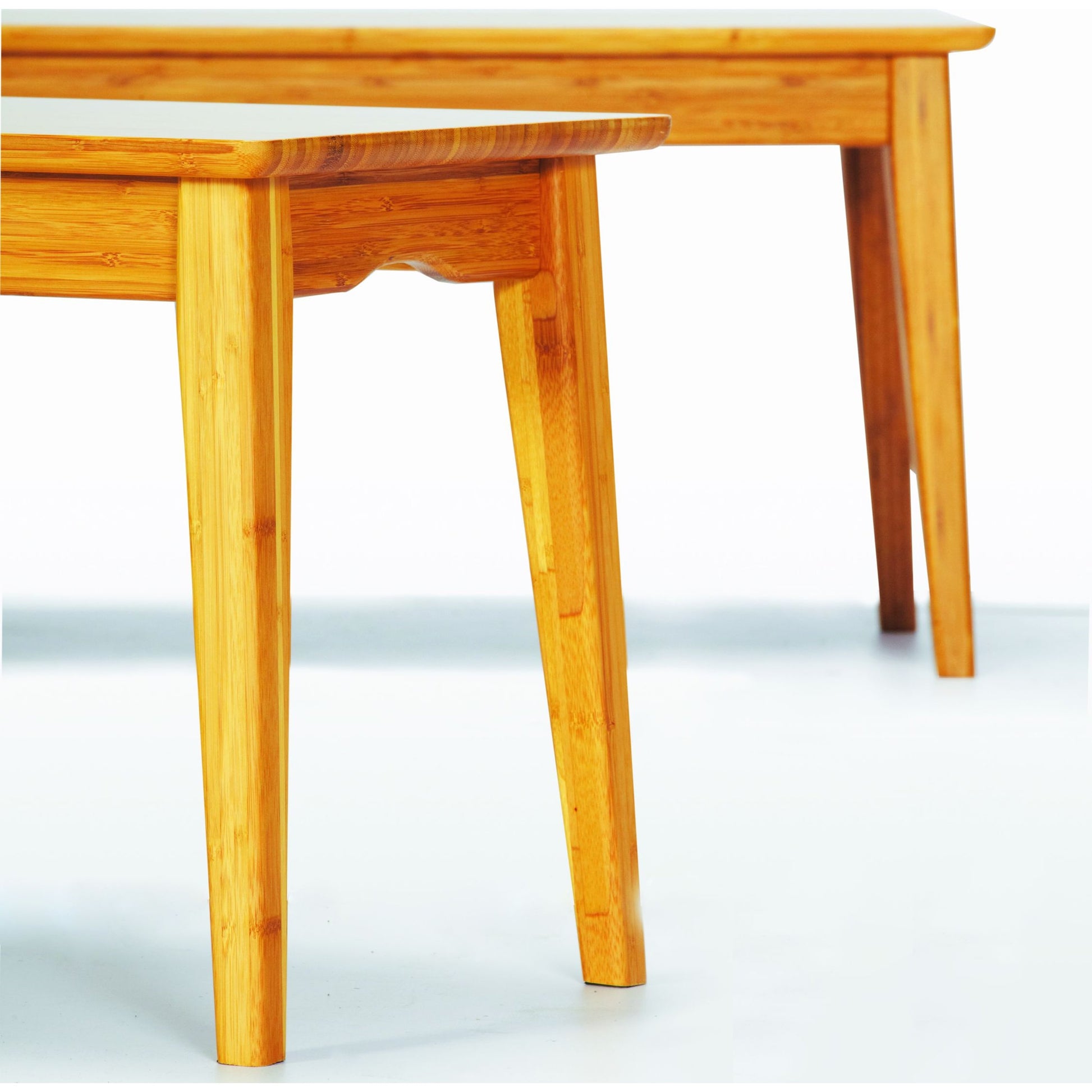 Currant Bench by Greenington in caramelized. Made from 100% bamboo in a traditional style.