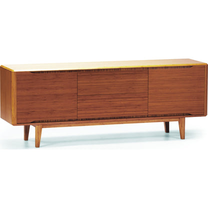 Currant Sideboard by Greenington in caramelized. Made from 100% bamboo in a modern style.