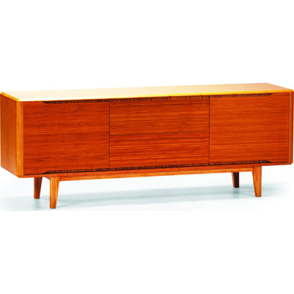 Currant Sideboard by Greenington in caramelized. Made from 100% bamboo in a modern style.