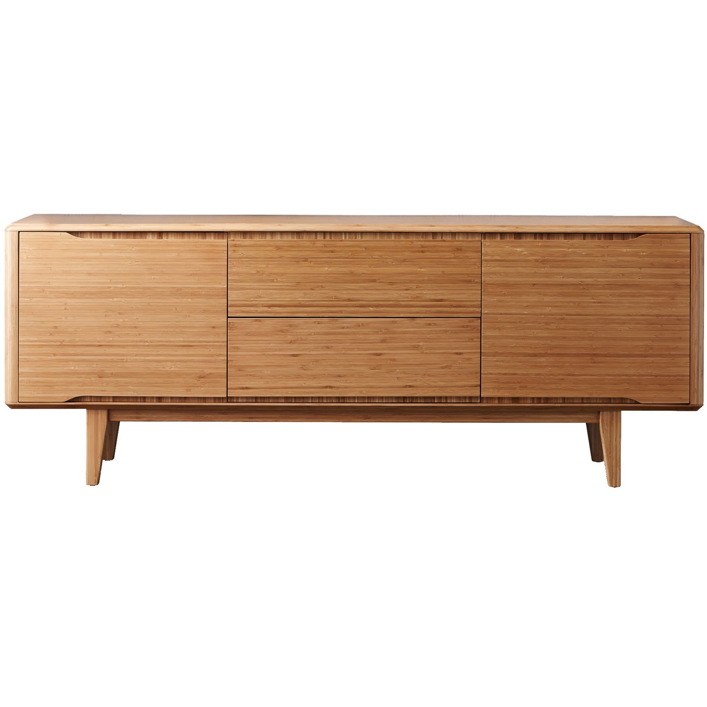 001 S-224106 | Primary Silo | Currant Sideboard by Greenington in caramelized. Made from 100% bamboo in a modern style.