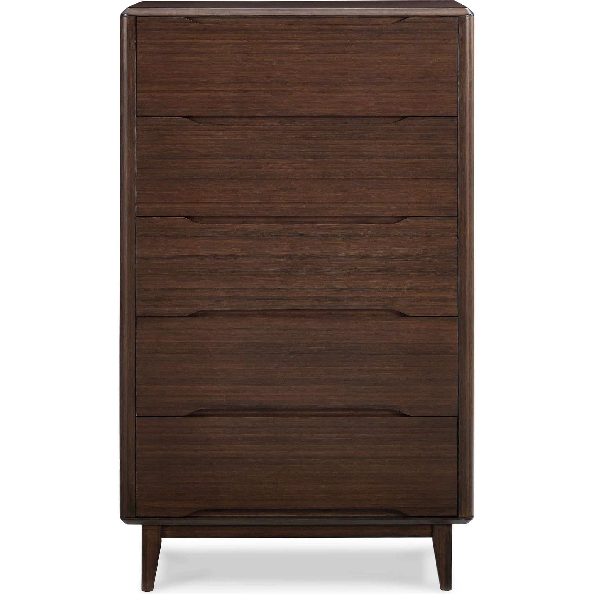 Currant Chest by Greenington in caramelized. Made from 100% bamboo in a modern style.