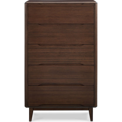 Currant Chest by Greenington in caramelized. Made from 100% bamboo in a modern style.