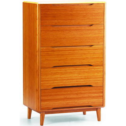 Currant Chest by Greenington in caramelized. Made from 100% bamboo in a modern style.