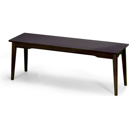 Currant Bench by Greenington in caramelized. Made from 100% bamboo in a traditional style.