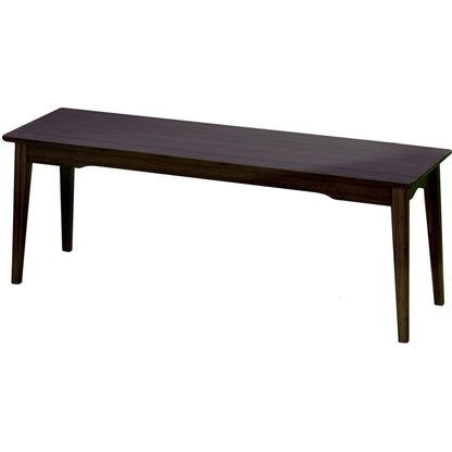 Currant Bench by Greenington in caramelized. Made from 100% bamboo in a traditional style.
