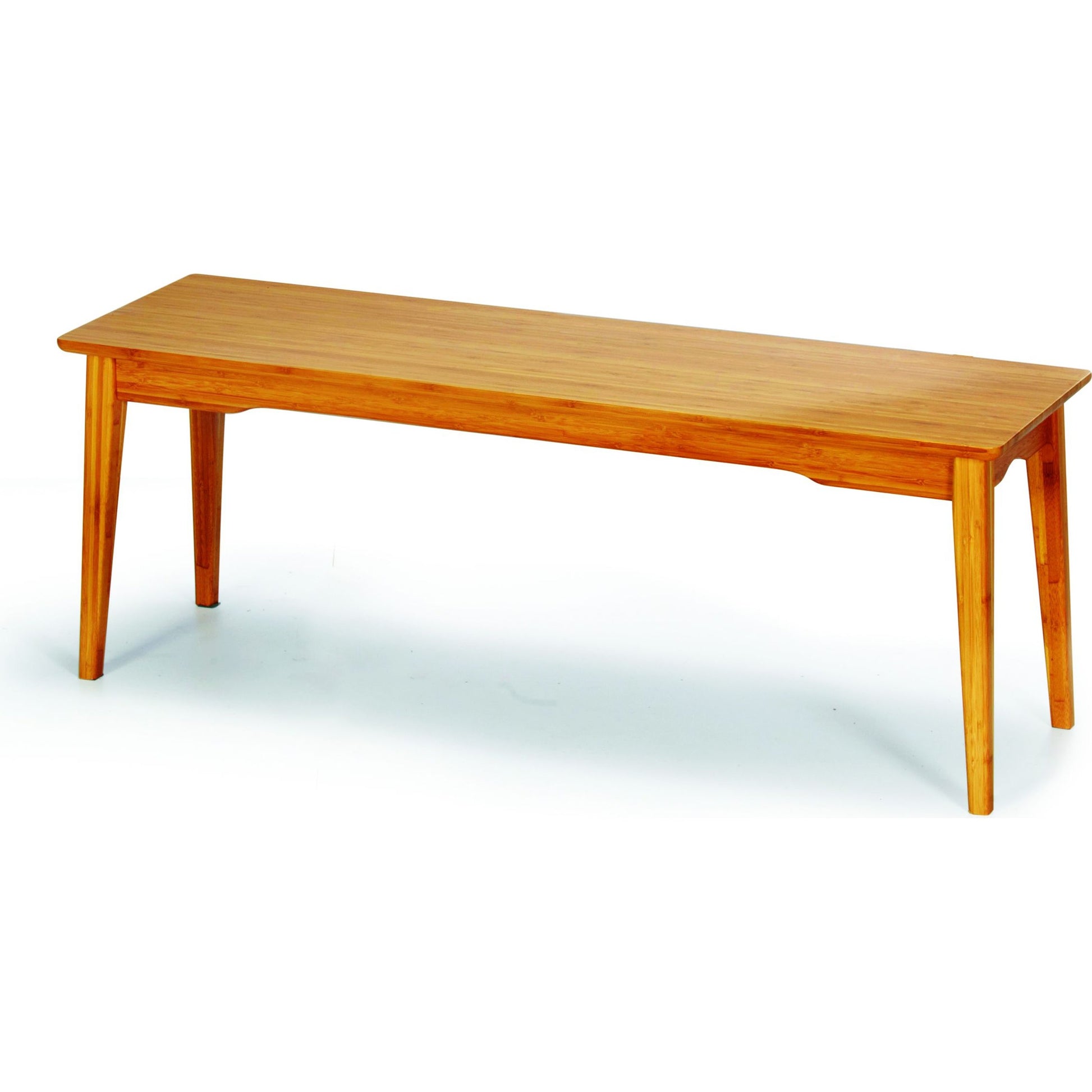 Currant Bench by Greenington in caramelized. Made from 100% bamboo in a traditional style.