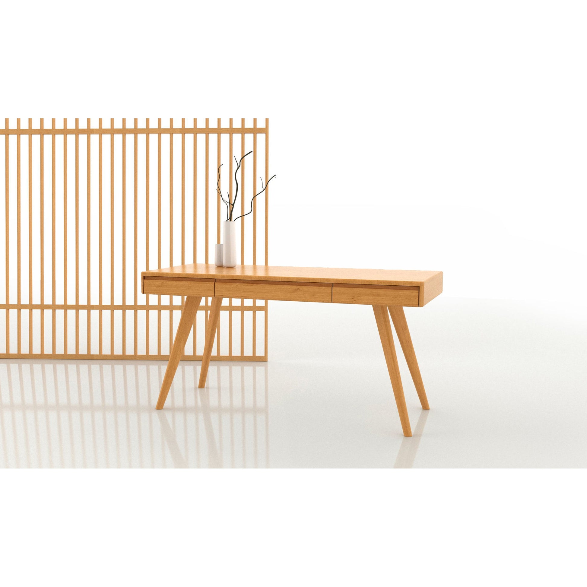 Currant Writing Desk by Greenington. Made from 100% bamboo in a modern style.